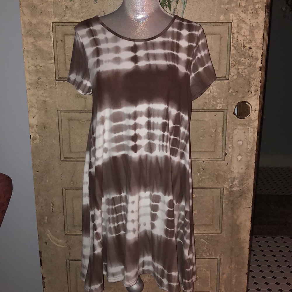 Tie-dye dress
